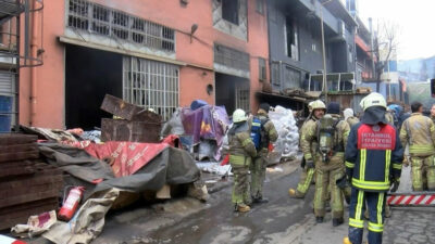 Demir döküm atölyesinde art arda patlama