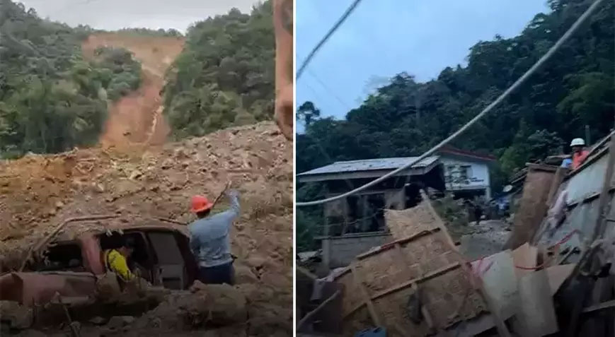 Filipinler’de toprak kayması: 45 yaralı, 41 kayıp
