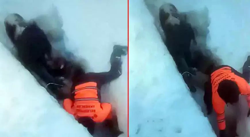 Meteoroloji uyarmıştı! Ardahan’da 4 evin üzerine çığ düştü