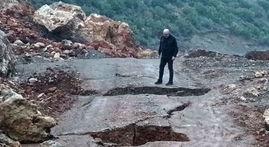 6 Şubat depremlerinin oluşturduğu doğal göle inceleme