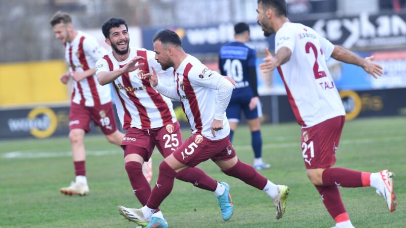 TFF 2.Lig Kırmızı Grup’ta geçen hafta İzmir’de Menemen FK’ya 3-1