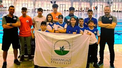 Osmangazili yüzücülerden büyük başarı