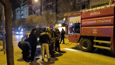 Bursa’da korkutan yangın