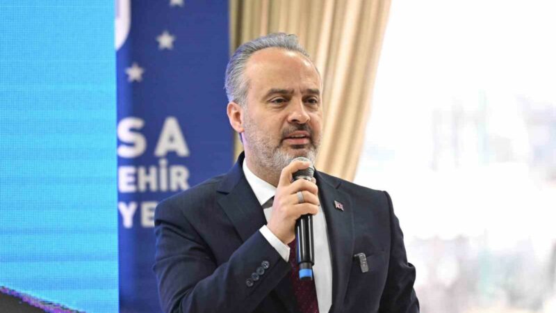 Bursa Büyükşehir Belediye Başkanı Alinur Aktaş, 6,5 yıllık görev süresinde