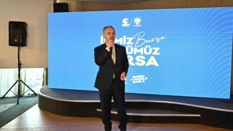 Başkan Aktaş’tan muhalefete ‘Ağustos böceği’ benzetmesi Bursa Büyükşehir Belediye Başkanı Alinur Aktaş, muhalefet adayının 20 senelik