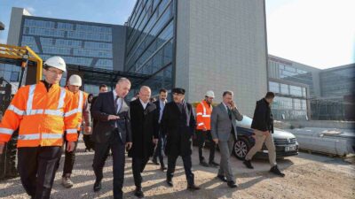 Bursa’nın yeni hastanesinde Vali Demirtaş’tan inceleme