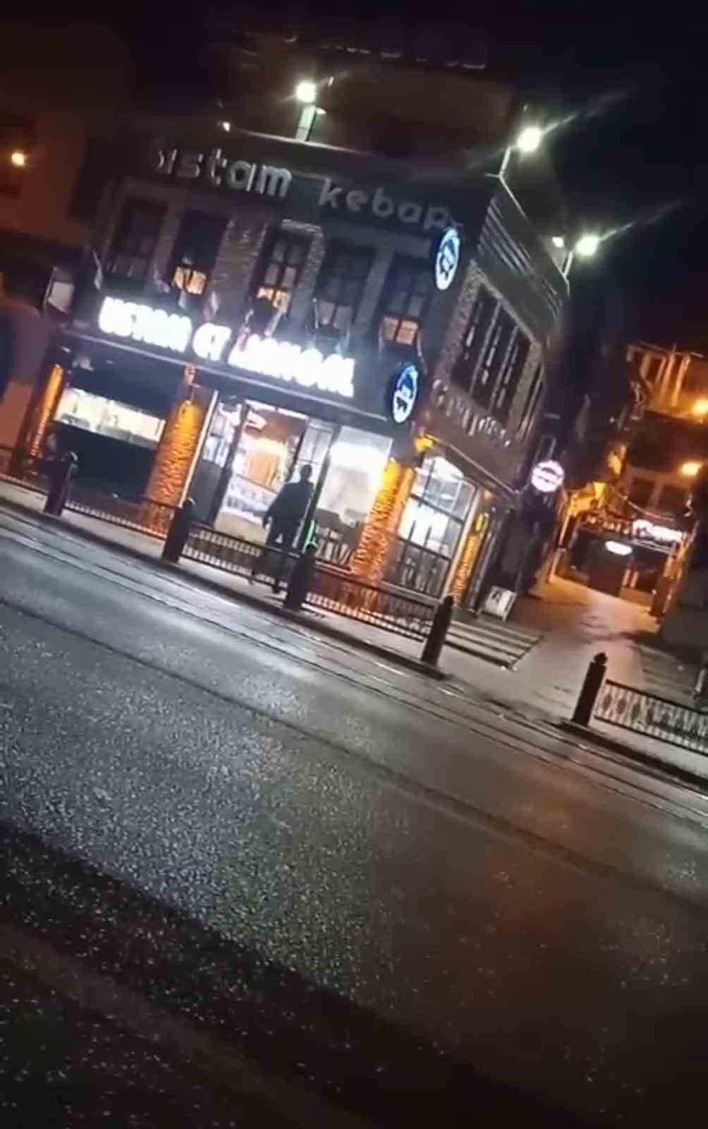 Bursa’da korku dolu anlar! Böyle ateş açtı