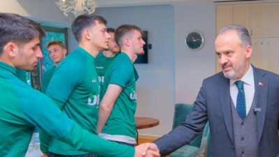 Başkan Alinur Aktaş’tan heyecan veren Bursaspor sözleri