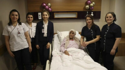 111 yaşındaki Hatice nine hayata beşinci kez “merhaba” dedi