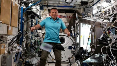 Alper Gezeravcı Dünya’ya dönüyor: İlk görüntüler geldi