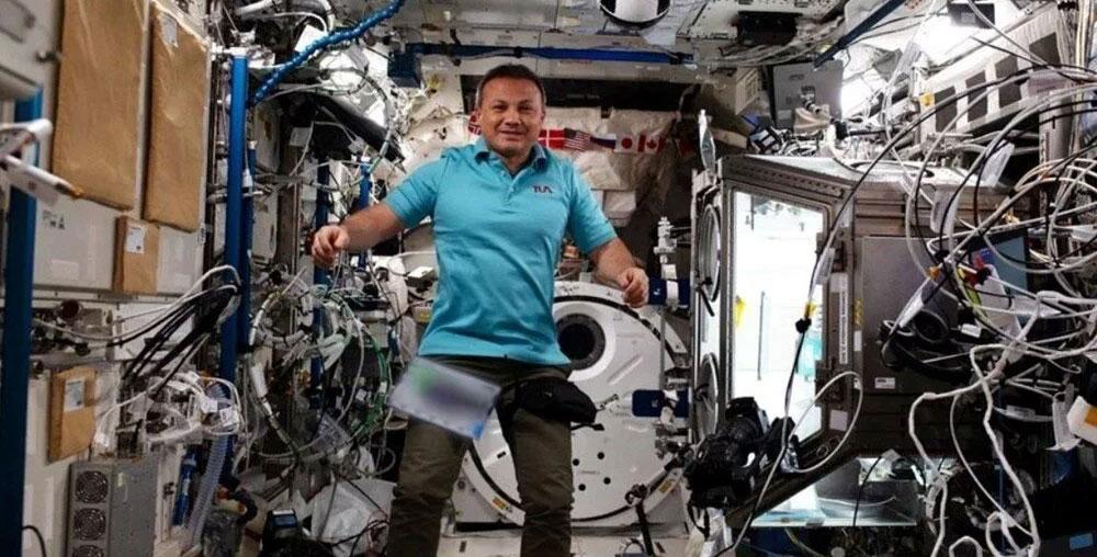 Alper Gezeravcı Dünya’ya dönüyor: İlk görüntüler geldi