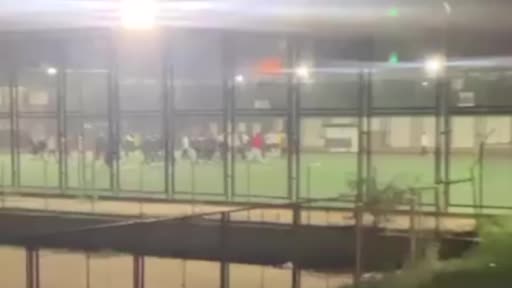 Görüntüler Bursa’dan… Maç sonrası ortalık karıştı