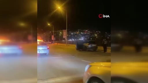 Görüntüler Bursa’dan… Alev topuna döndü