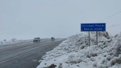 Van’da kar yağışı etkili oldu