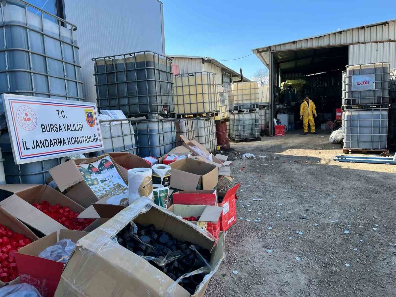 Bursa’da akaryakıt kaçakçılarına operasyon