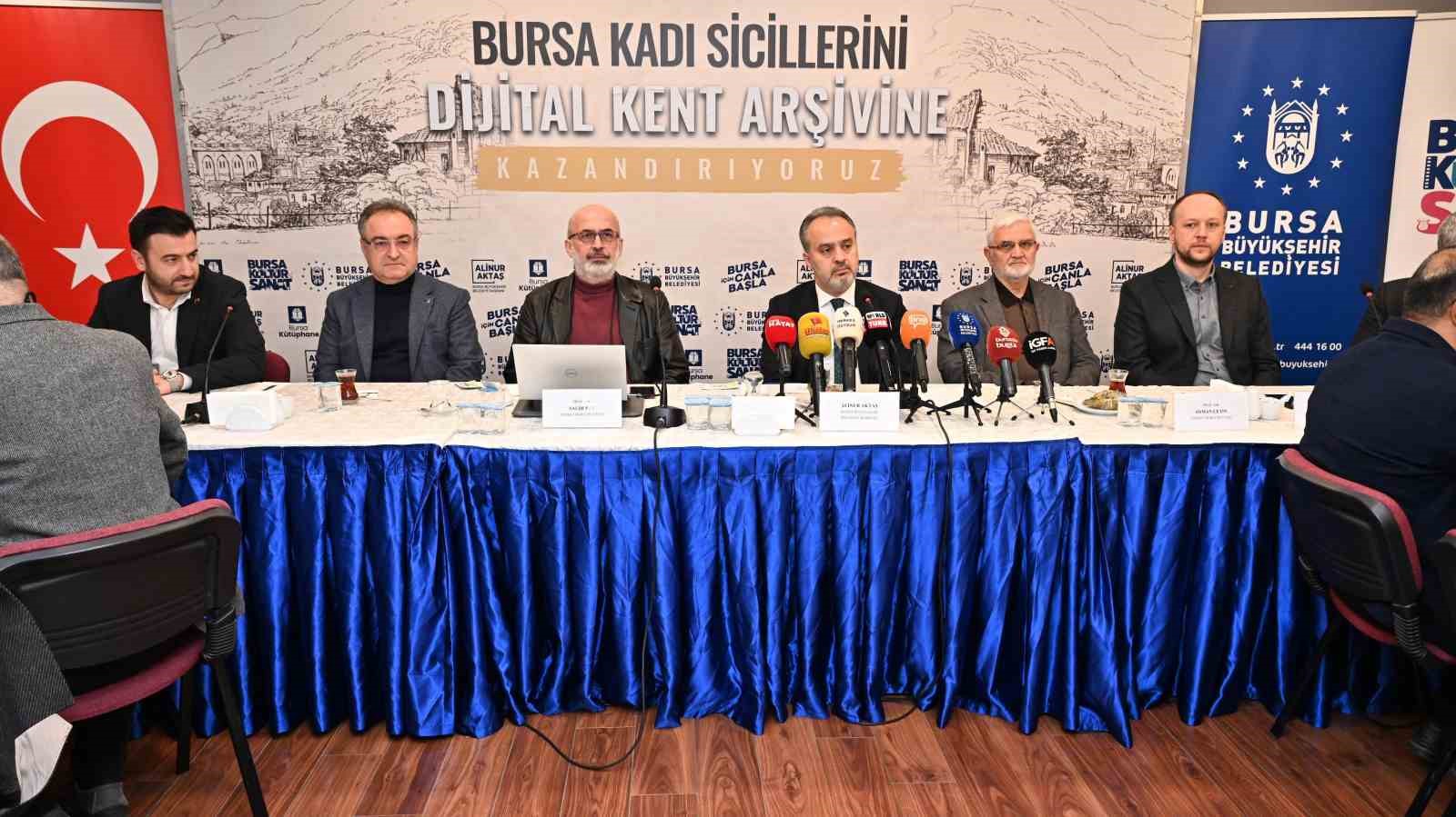 Bursa'da kent arşivi Osmanlı tarihine ışık tutacak 4 kent arsivi osmanli tarihine isik tutacak 2172834
