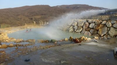 Bursa’nın bu ilçesinde açık havada termal havuz keyfi!