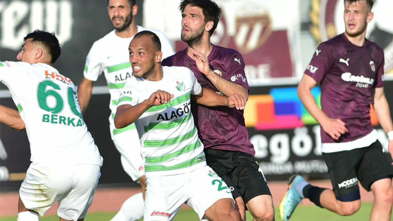 İnegölspor Iğdır’da 2 dakikada yıkıldı Lider Iğdır FK’ya 2-0 mağlup olan bordo beyazlıların 6 maçlık