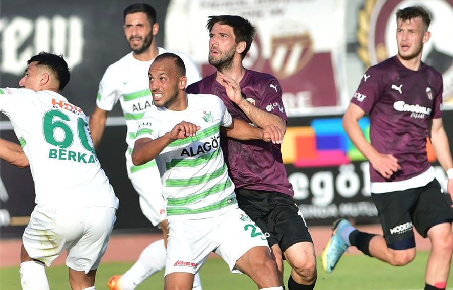 İnegölspor Iğdır’da 2 dakikada yıkıldı 1 led 1