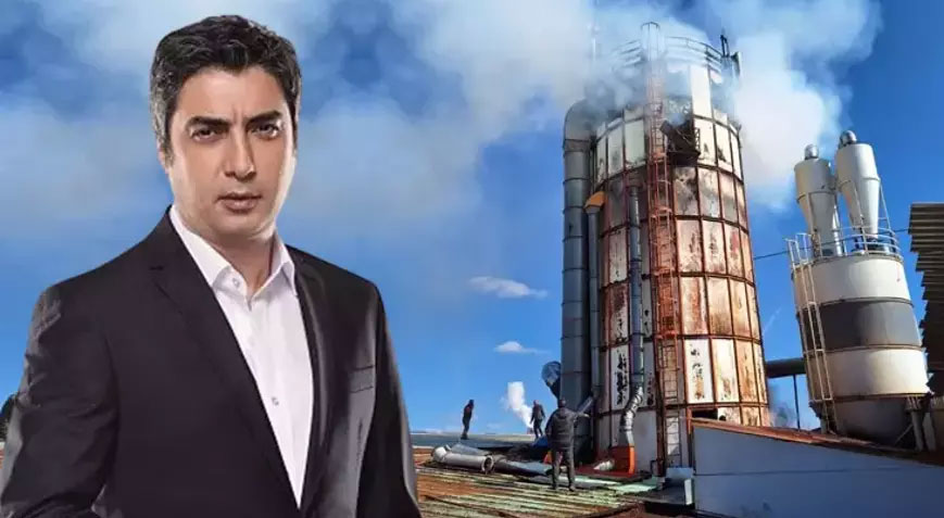 Ünlü oyuncu Necati Şaşmaz’ın fabrikasında patlama