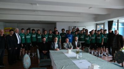 AK Parti Nilüfer Adayı Çolak’tan Bursaspor’a ziyaret