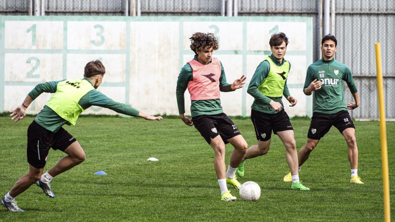 Bursaspor taktik çalıştı