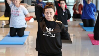 Pancar Deposu’nda yoga buluşmaları başladı