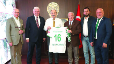 Bursaspor’dan Emniyet Müdürü Zaimoğlu’na ziyaret