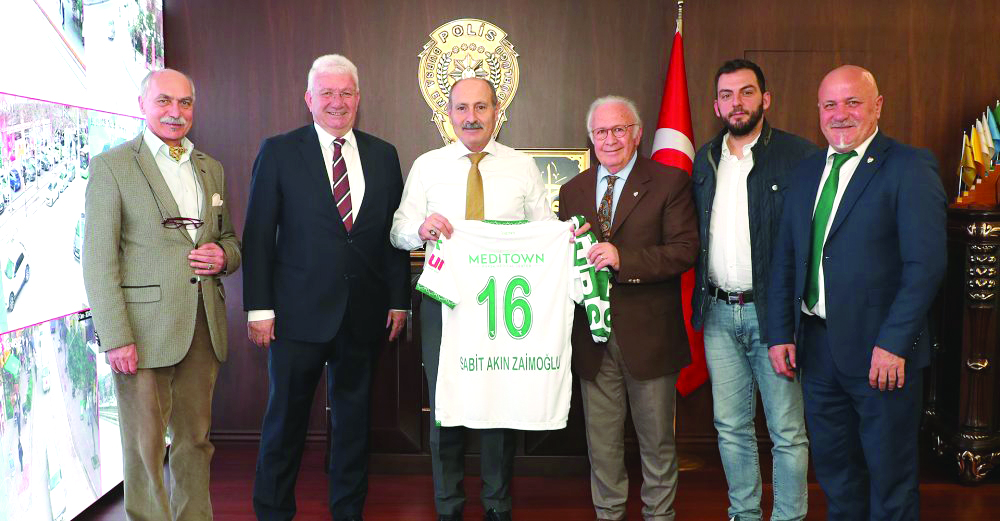 Bursaspor’dan Emniyet Müdürü Zaimoğlu’na ziyaret