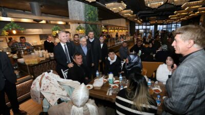 İnegöl protokolü şehit aileleri ve gazilerle iftarda buluştu