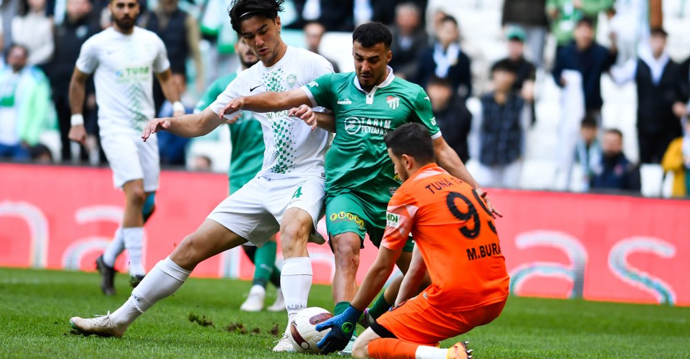 Bursaspor’da 3 maçlık seri bozuldu!
