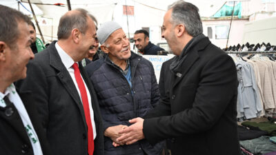 Başkan Aktaş, Harmancık’ta konuştu: ‘Yol konusunu önemsiyoruz’