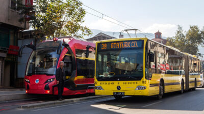 Bursa’da yarın kadınlara toplu taşıma ücretsiz