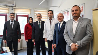 Başkan Aktaş’tan doktorlara bayram ziyareti