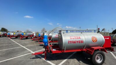 Bursa itfaiyesinin filosu güçleniyor