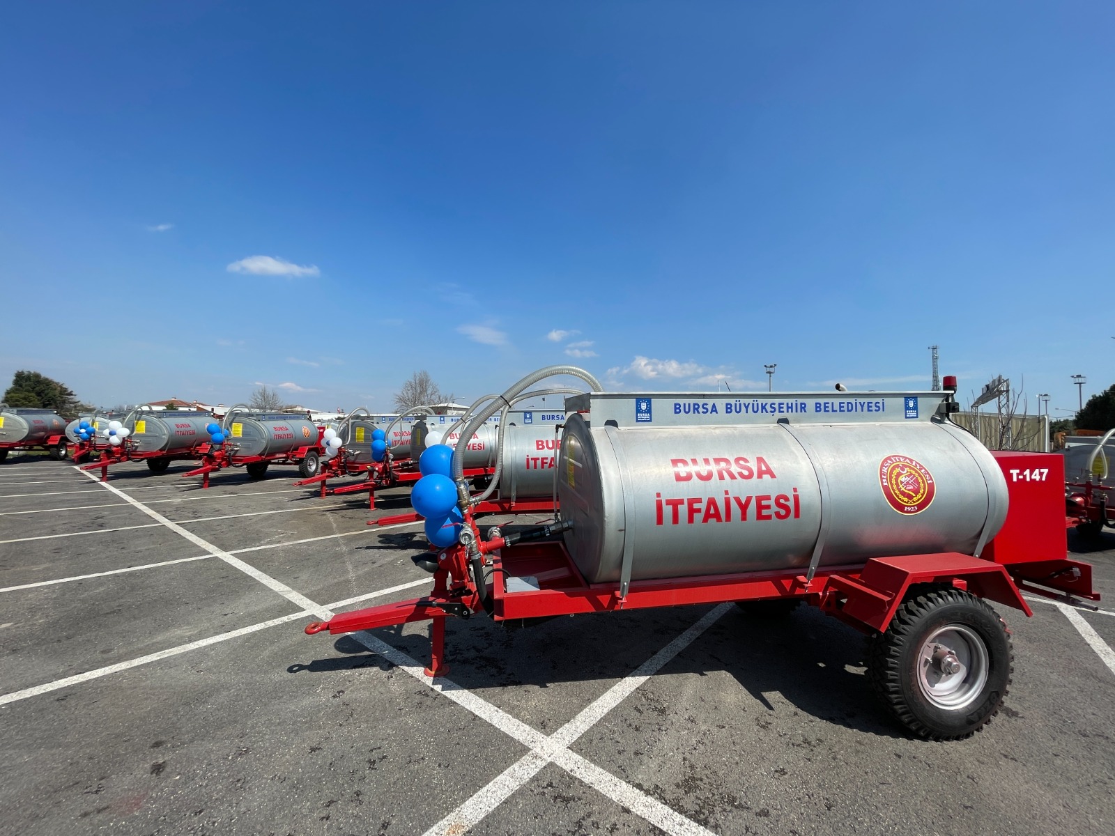 Bursa itfaiyesinin filosu güçleniyor