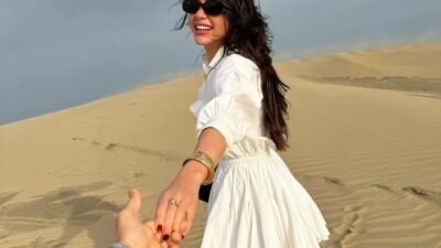 Çölde aşk tatili…