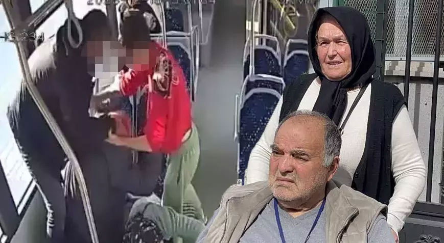 Okul müdürü ve oğlu, otobüste yaşlı çifti dövmüştü! Yeni gelişme