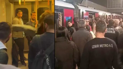 Seferler gecikince ortalık karıştı! Metroyu tekmeleyip, makinisti dövmeye kalktılar