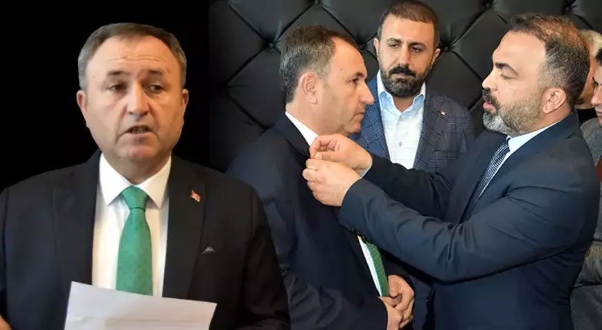 Belediye başkan adayı seçime 2 gün kala CHP’den istifa edip AK Parti’ye geçti