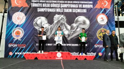 Bursalı genç sporcuların bileği bükülemedi