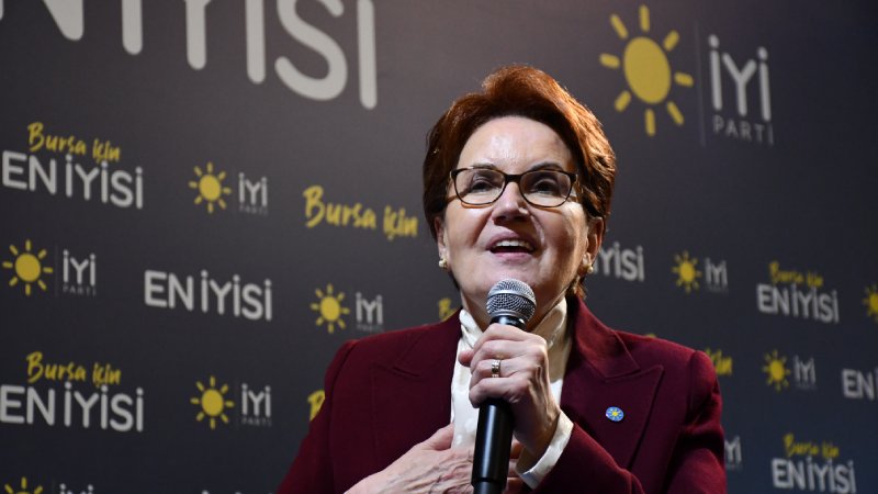 İYİ Parti Genel Başkanı Akşener, Bursa’daki iftar programında konuştu