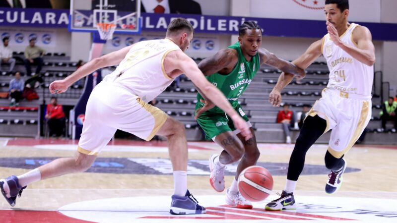 Bursaspor’dan kritik maçta süper skor! Türkiye Sigorta Basketbol Süper Ligi'nin 24. haftasında Bursaspor İnfo Yatırım,