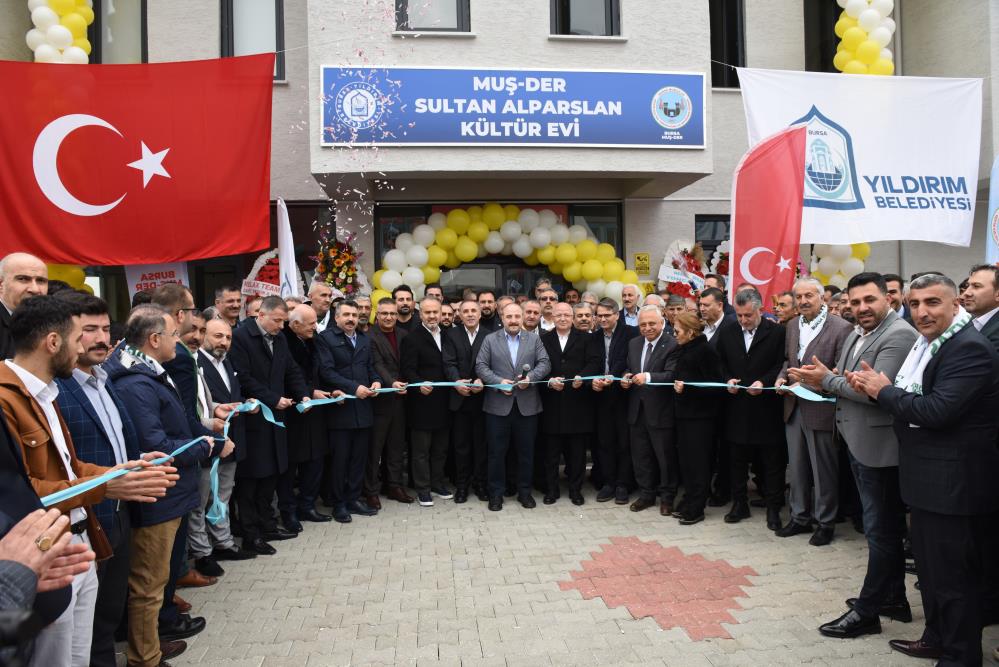 Bursa’da Sultan Alparslan Kültür Evi açıldı