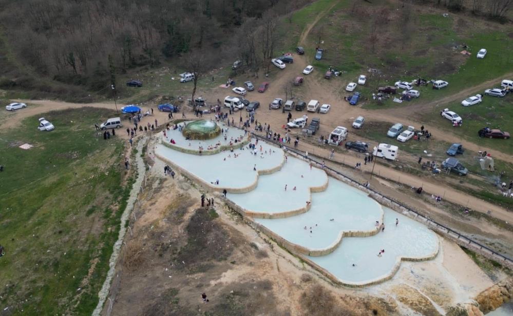 Görüntüler Bursa’dan… Buraya akın akın geliyorlar