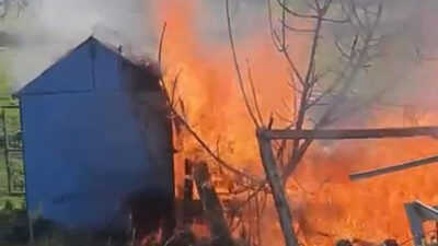 Bursa’da korku dolu anlar