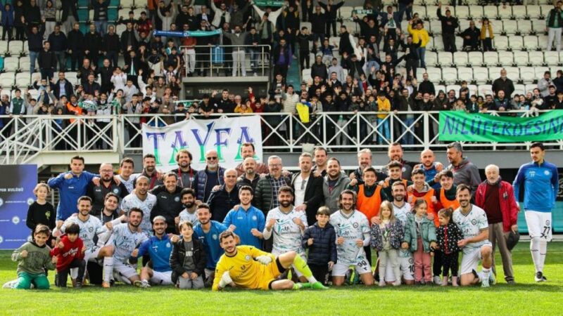 Bölgesel Amatör Lig (BAL) 3. Grup 20. hafta maçında lider