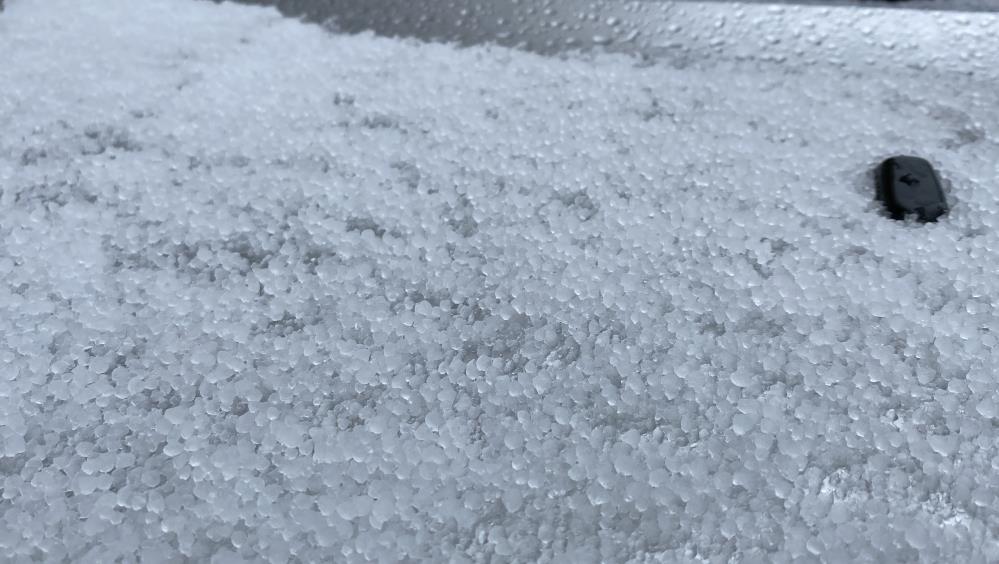 Bursa’da dolu yağışı etkili oldu