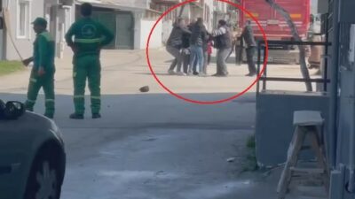 Bursa’da yumruklar havada uçuştu!