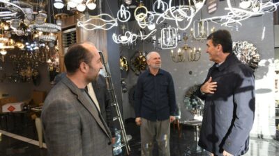 Gazcılar esnafından Başkan Dündar’a destek